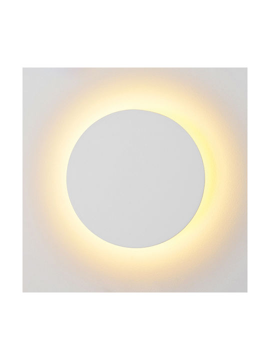 VK Lighting Μοντέρνο Φωτιστικό Τοίχου με Ενσωματωμένο LED και Θερμό Λευκό Φως 25x4.6εκ. VK/09069 64174-299131